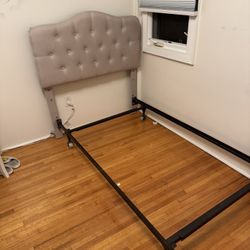 Twin Head Board  and Bed Frame