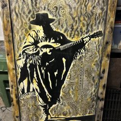 Stevie Ray Vaughn painting 
