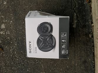 Sony 4way Speaker/ HAUT-PARLEURS 4 VOIES ALTAVOZ DE VIAD XS-R1346