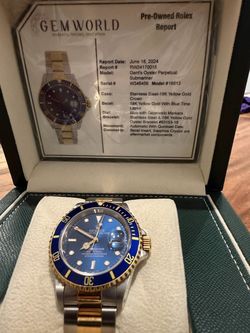 Rolex bluesy 40mm