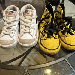 Nike Blazers And Converse 