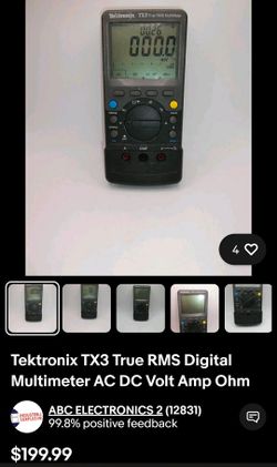 Tektronix TX3 True RMS Digital Multimeter