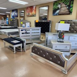 Bedroom Sets Starting Just $825 For 4 PC QUEEN SET 