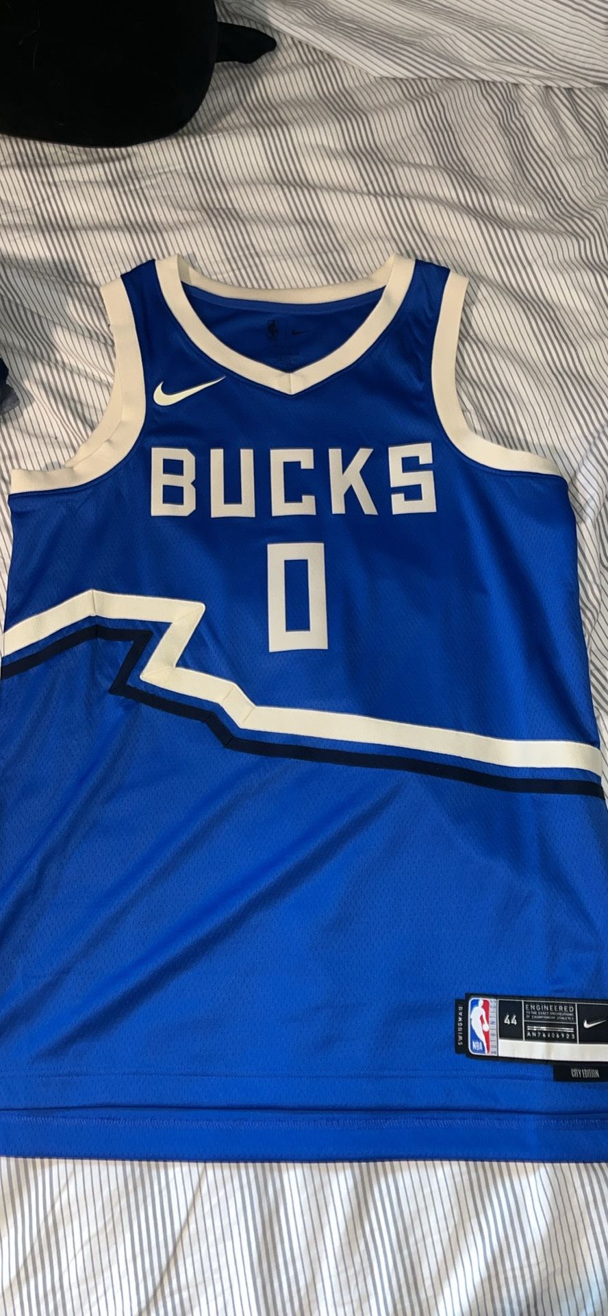 Damian Lillard Milwaukee Buck City Jersey Size M