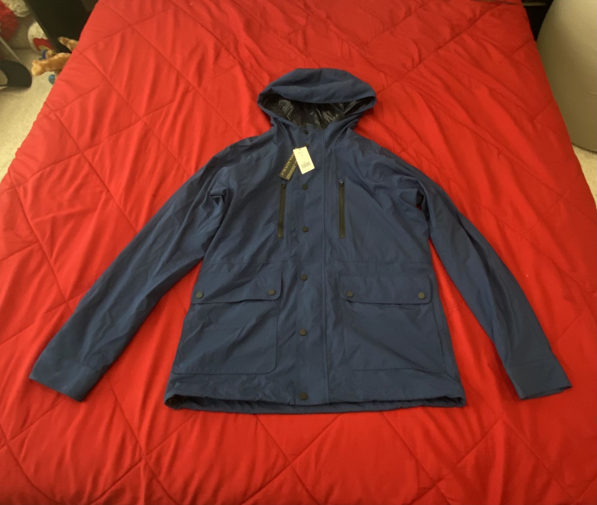 Navy Blue Banana Republic Coat