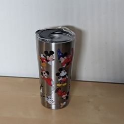 Disney Mickey Mouse Heritage 1928 Tervis Tumbler 20 Oz 90th Stainless w/ Lid NEW