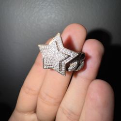 10k Natural Diamond Ring