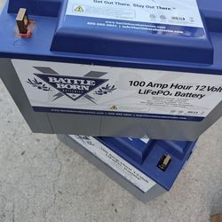 Battle Born 100Ah LiFePO4 Batteries + Victron Solar/Power Kit