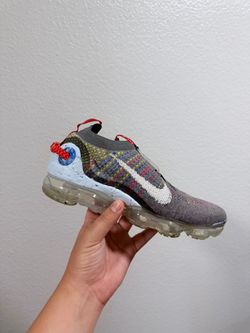 Nike grey and blue vapormax
