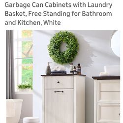 Modern Tilt Out Hamper And Storage