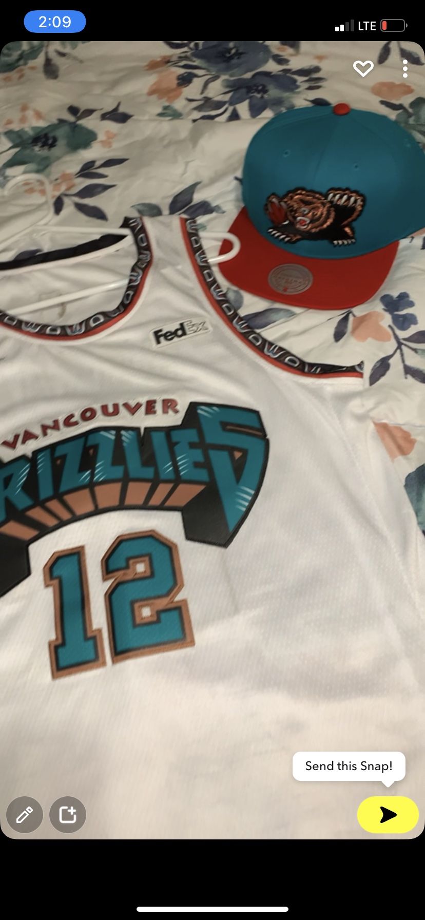 J Morant Grizzlies jersey