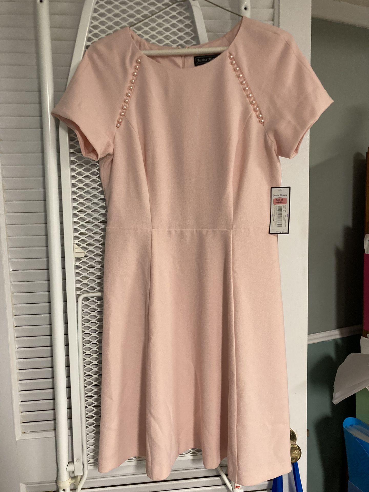 Jessica Howard Sz 6 Pink Dress-NWT