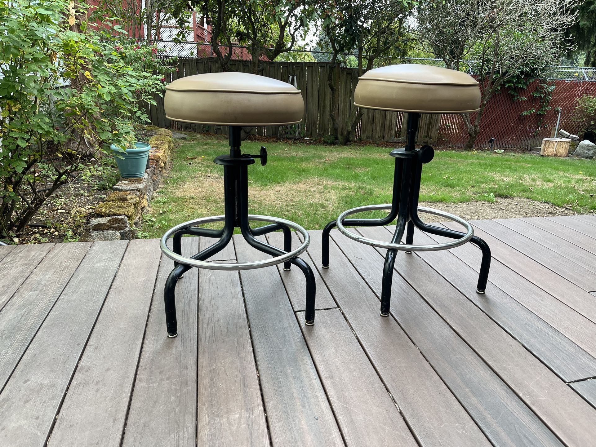 Adjustable Bar Stools