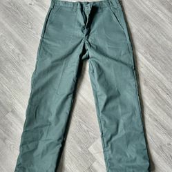 Big Bill Micro Fleece Work Pants Sz 36/32 (Forest Green)