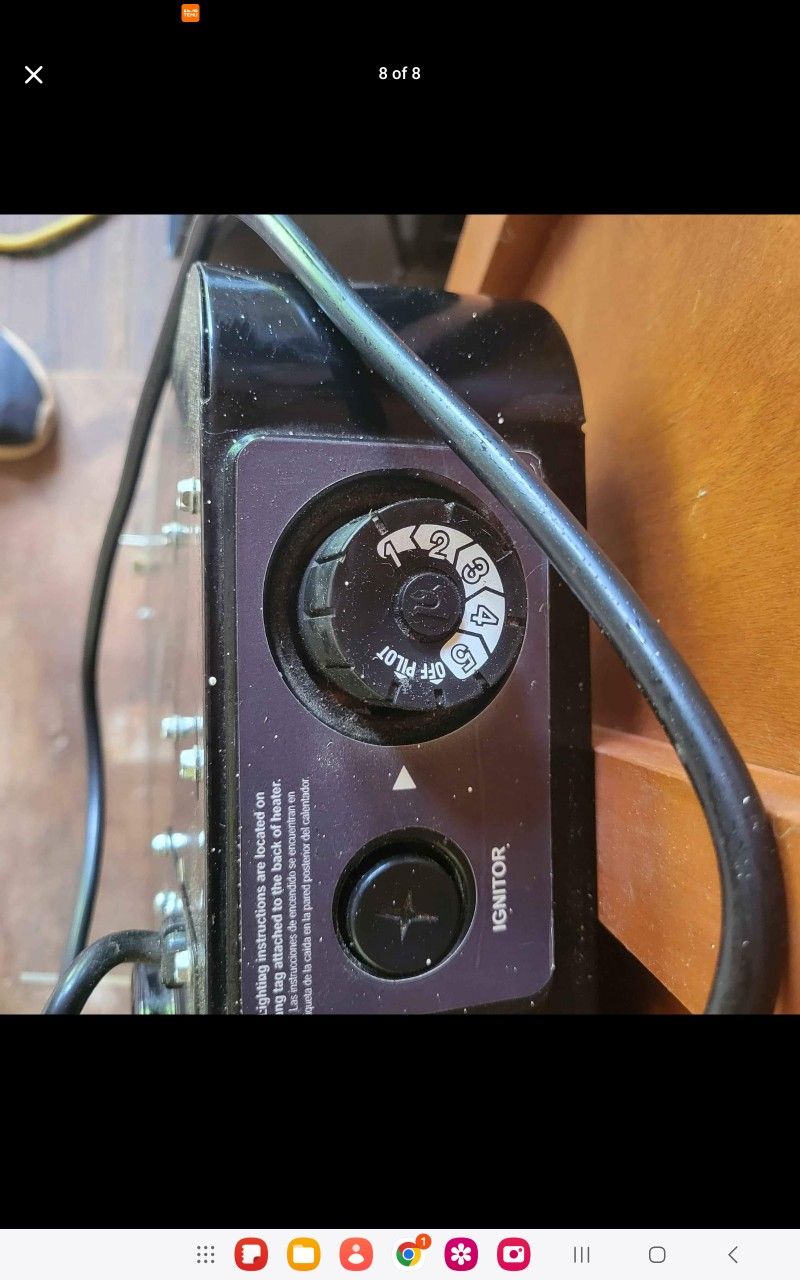 Bluegrass Wall Mount Propane Heater