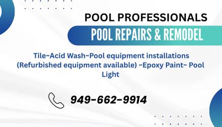 Pool pro acid chlorine chemicals