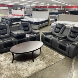 Double Reclining Sofa And Love Seat Combo On Sale Now! 