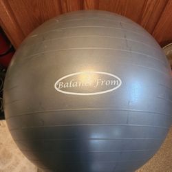 Fitvids Anti-Burst and Slip Resistant Exercise Yoga Fitness Birthing Ball 