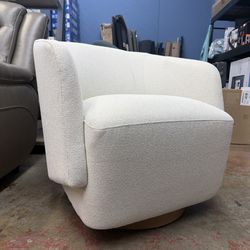 Henredon Murphy Swivel Boucle Chair