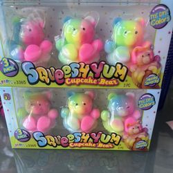 Squishy Cupcake Bear Set 