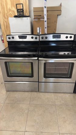 Oven stainless steel amana.
