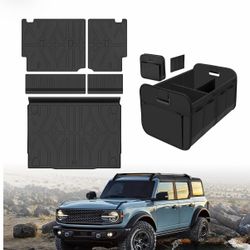 NEW Ford Bronco Floor Mats and Trunk Organizer Set