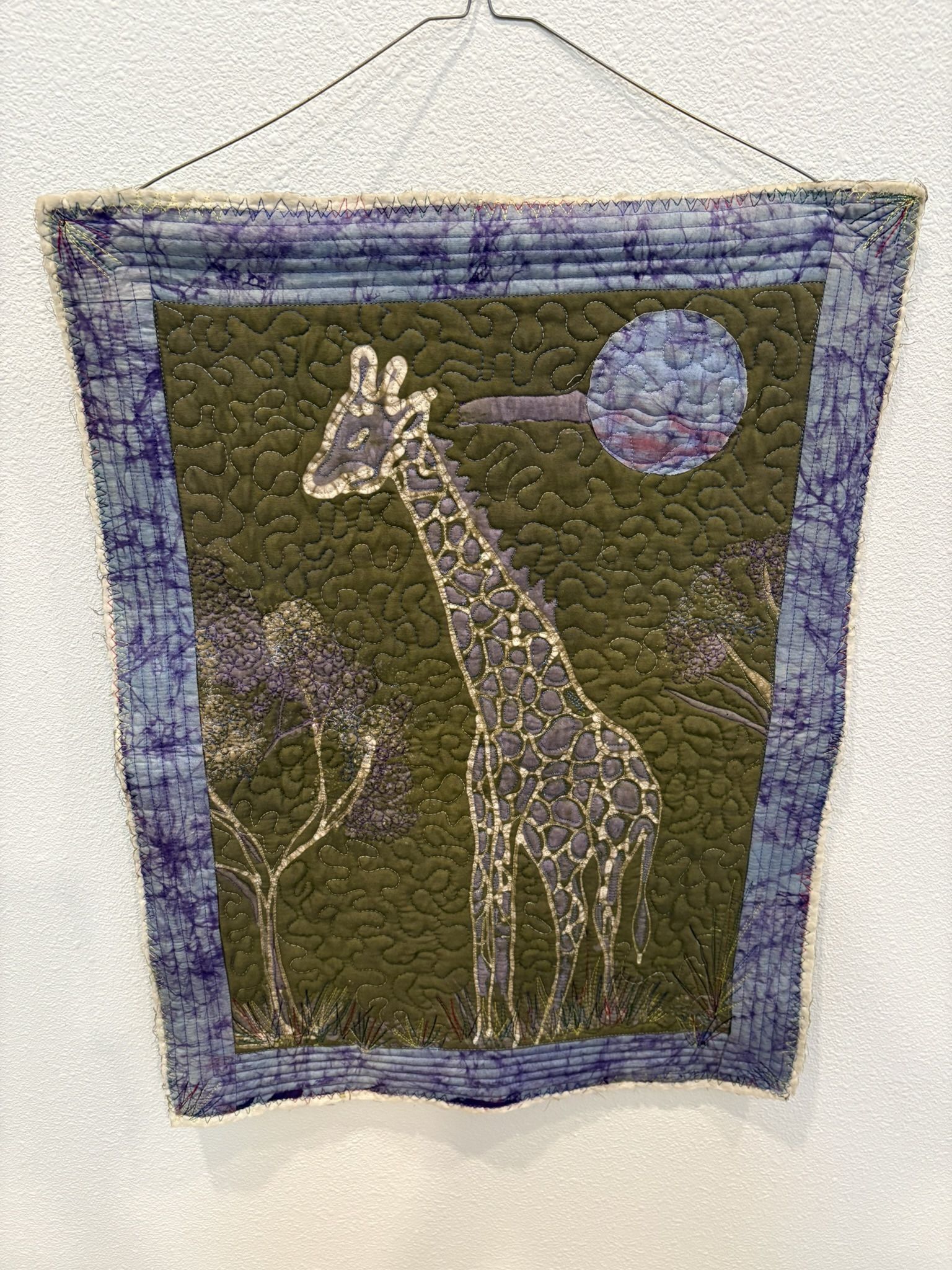 Quilted Giraffe Wall Hanging