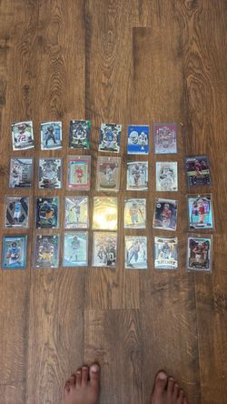 Large lot of sports cards with case