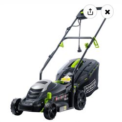 AMERICAN LAWN MOWER COMPANY ELECTRIC LAWN MOWER DIMENSIONS 52"D X 14"W X 38"H // 14" CUT / 11 AMP