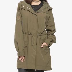 Her Universe Star Wars: The Rise Of Skywalker Resistance Windbreaker Women’s XL