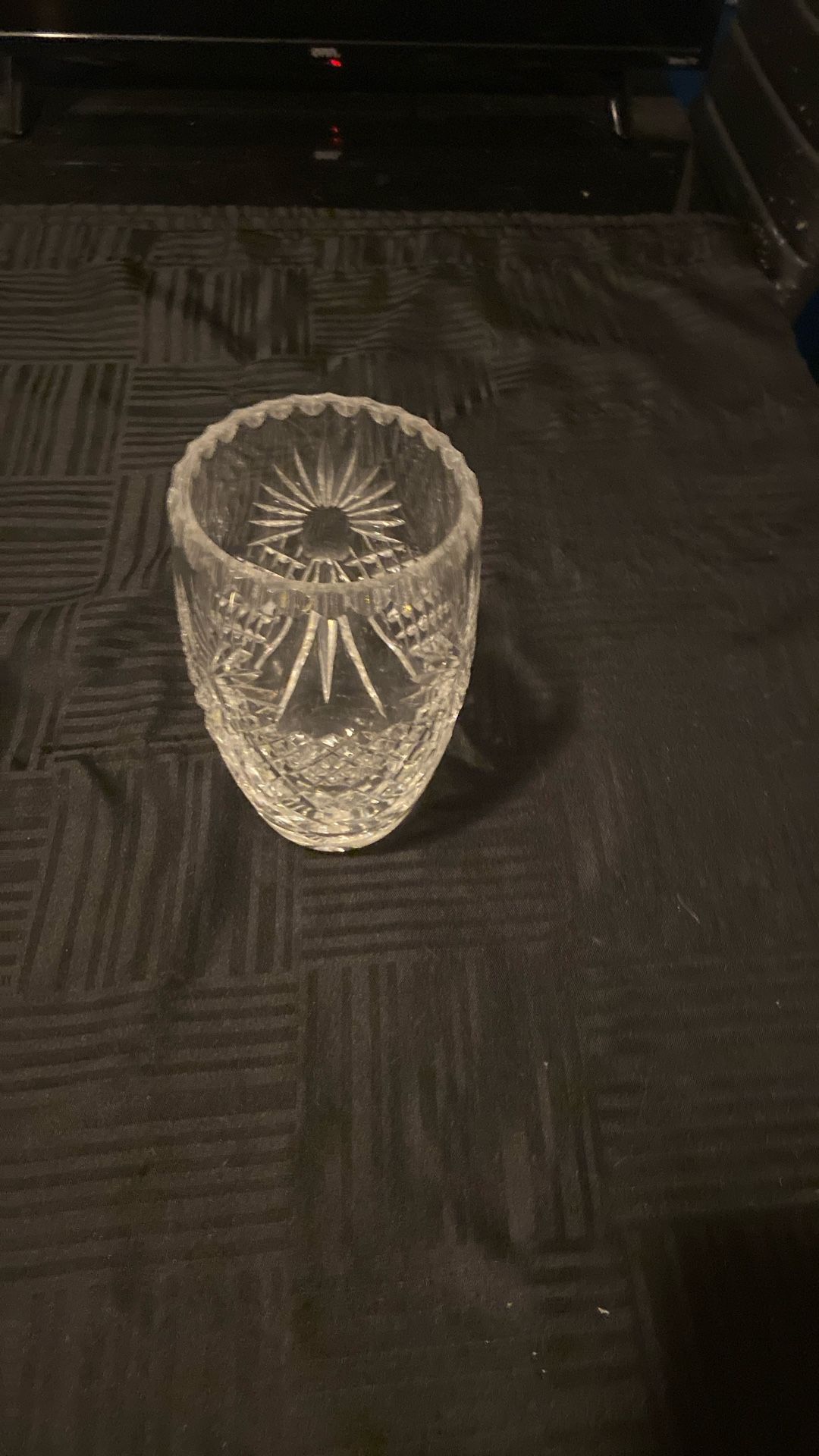 Lead Crystal Class Or Vase