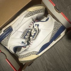 Nike Air Jordan 3 Retro OG "True Blue" sneakers