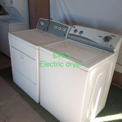 Beautiful Kenmore Washer And Kenmore Electric Dryer.