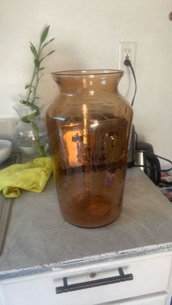 Florero de vidrio