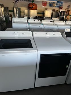 LG washer and gas dryer