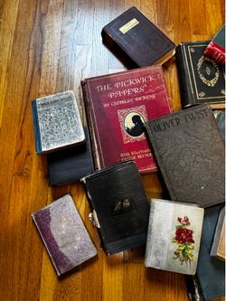Large lot of antique books 1859 to 1900
