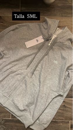 Alo grey full zip