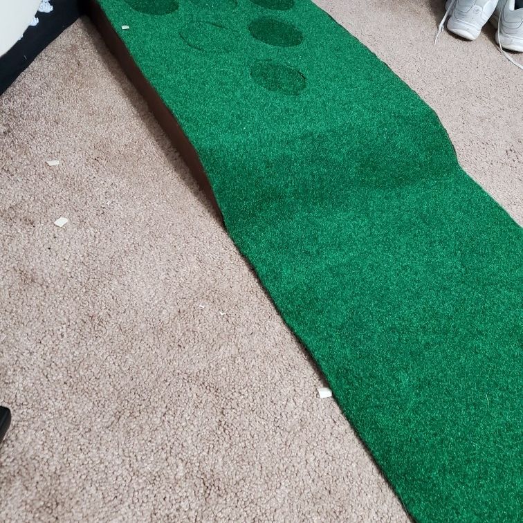 Homemade Putterball With Putter