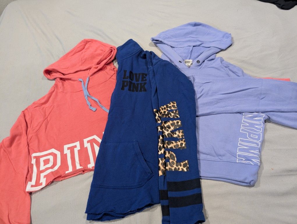 PINK! Hoodie Collection Size M