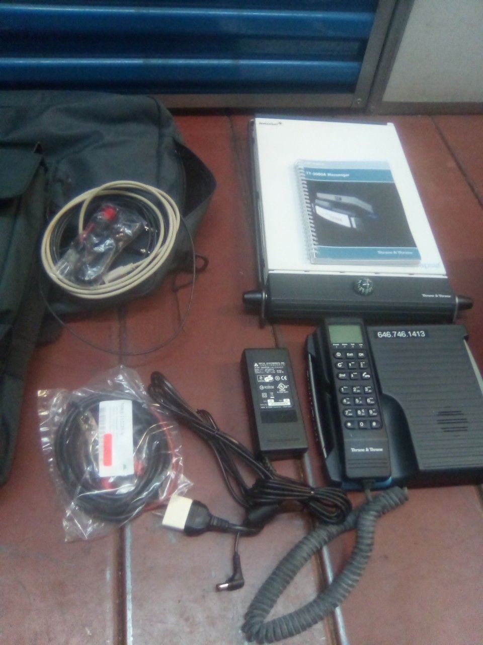 Thrane and Thrane TT-3080A messenger satellite phone