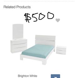 Twin Bedroom Set - Eldorado - Brighton White