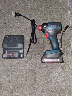 Bosch brushless drill battery and charger