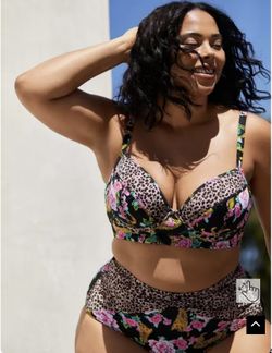 Torrid Underwire Cut And Sew Bikini Top/Bottom