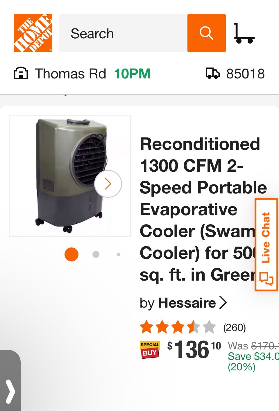 Mobile Evaporative Cooler
