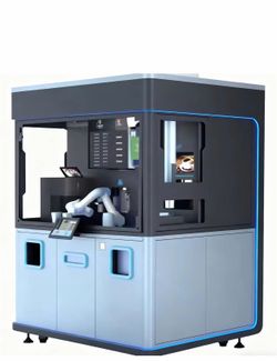 Customized Automatic Barista Coffee Robot Intelligent Ice Coffee Making Machine
