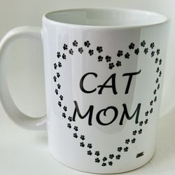 New Cat Mom Coffee Mug (Mother’s Day Gift)