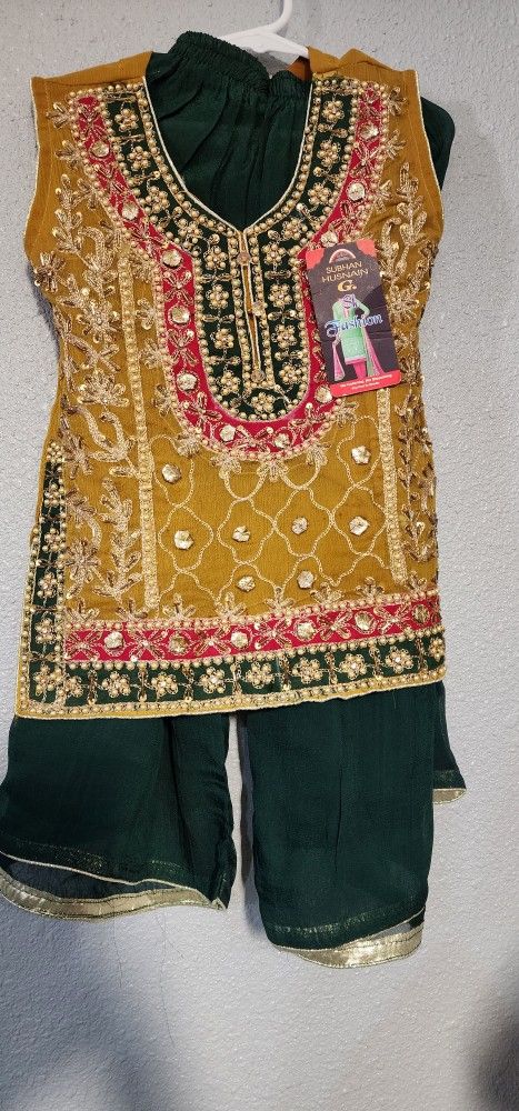 Indian pakistani dresses kids for 1 year to 5 year