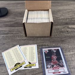 1990-91 Fleer - Black Line Under Biographical Information Cards 1 - 196 