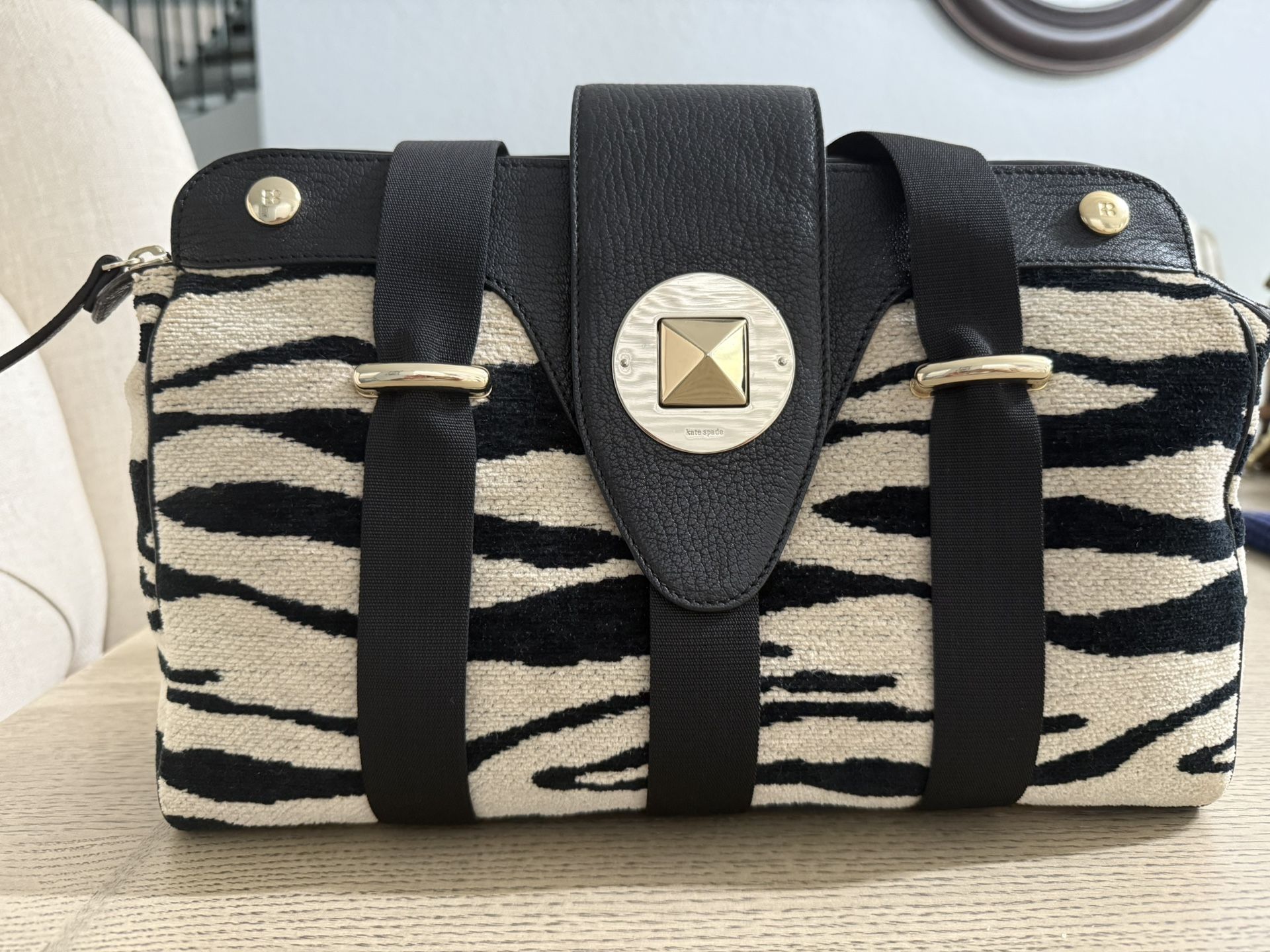 Kate Spade Zebra Purse NWT