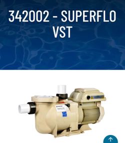 Brand New Superflo VST Pool Pump 342002